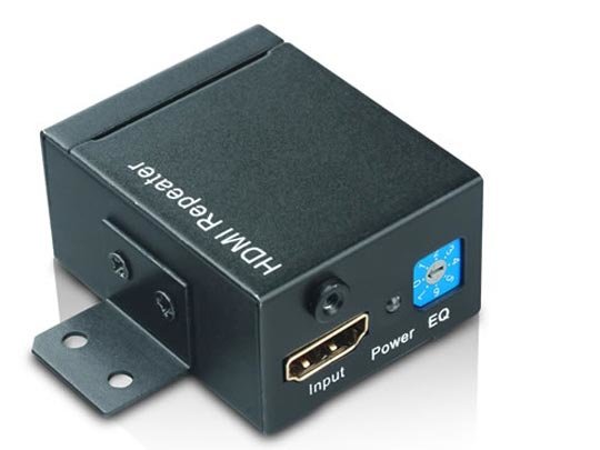 Digitus HDMI Sinyal Tekrarlayıcısı (HDMI Repeater), Çözünürlük: 1080p, Bantgenişliği: 2.25Gbps/225MHz, Kabine Monte Edilebilir, 40 Metre (DS-55901)
