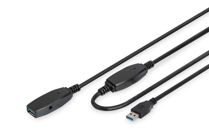 Digitus USB 3.0 Repeater / Uzatma Kablosu, 20 Metre (DA-73107) 2