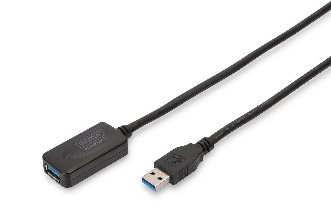 Digitus USB 3.0 Repeater / Uzatma Kablosu, USB A Erkek / A Dişi, 5 Metre (DA-73104) 4