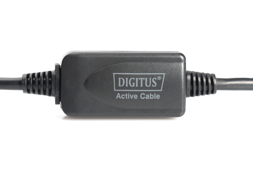 Digitus USB 2.0 Repeater / Uzatma Kablosu, USB A Erkek / A Dişi, 10 Metre (DA-73100-1) 3