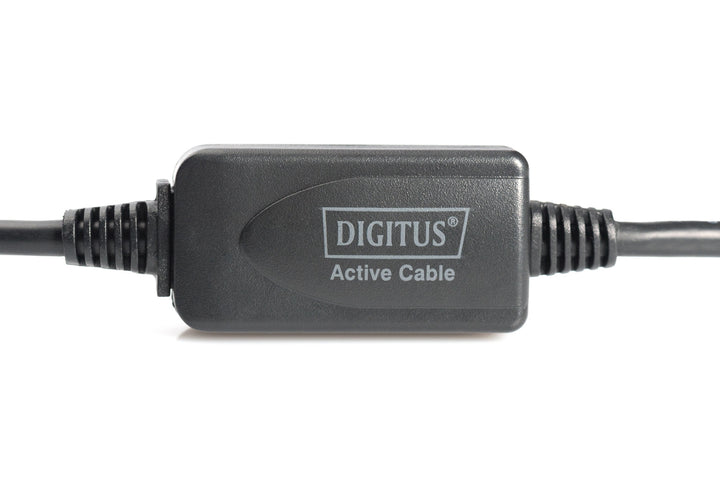Digitus USB 2.0 Repeater / Uzatma Kablosu, USB A Erkek / A Dişi, 10 Metre (DA-73100-1) 3