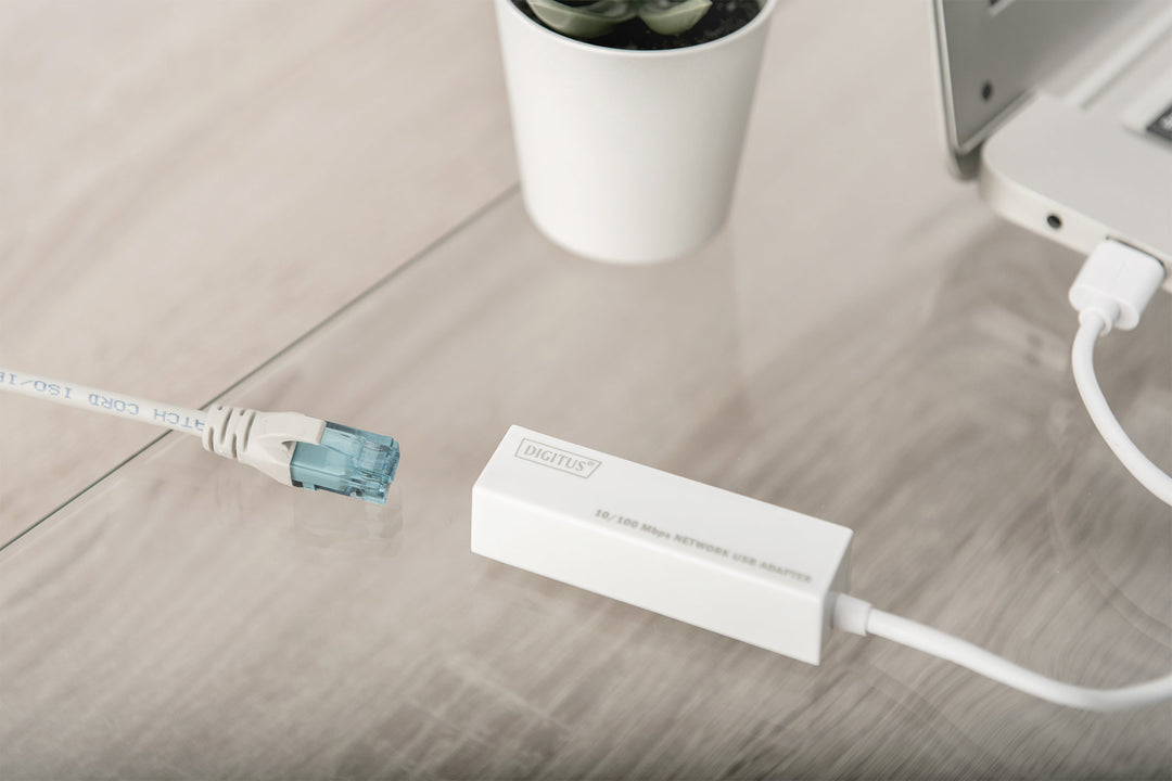 Digitus USB 2.0 Fast Ethernet Adaptörü, 1 X 10/100 RJ45 Dişi, USB-A Erkek (DN-10050-1) 6