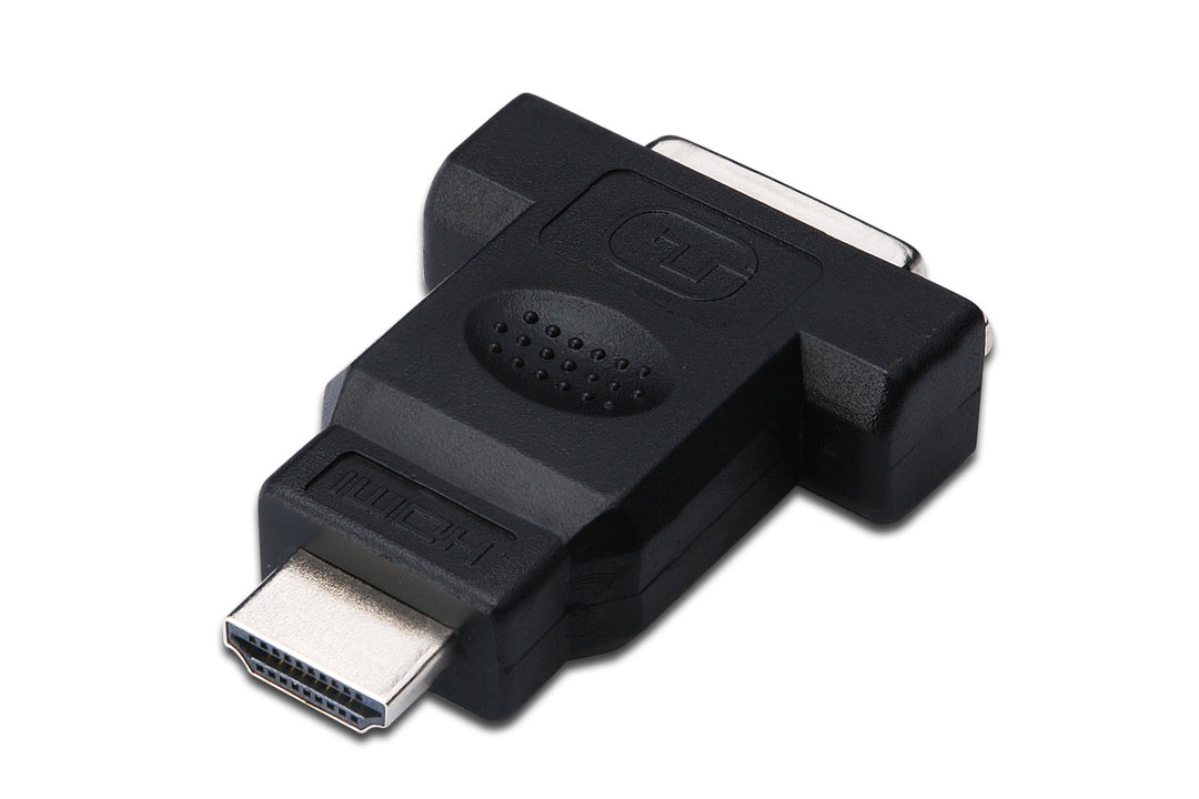 Assmann HDMI DVI-I Adaptörü, HDMI Tip A (19) Erkek - DVI-I (24 + 5) Dişi, HDMI 1.3, Siyah Renk (AK-330505-000-S) 2