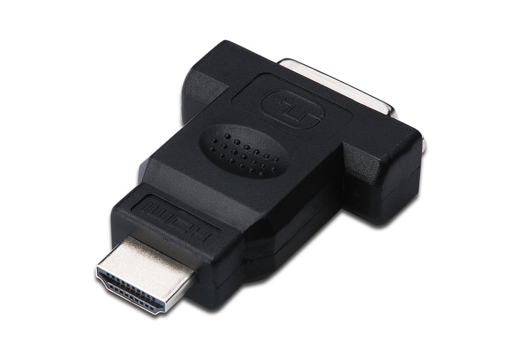 Assmann HDMI DVI-I Adaptörü, HDMI Tip A (19) Erkek - DVI-I (24 + 5) Dişi, HDMI 1.3, Siyah Renk (AK-330505-000-S) 2