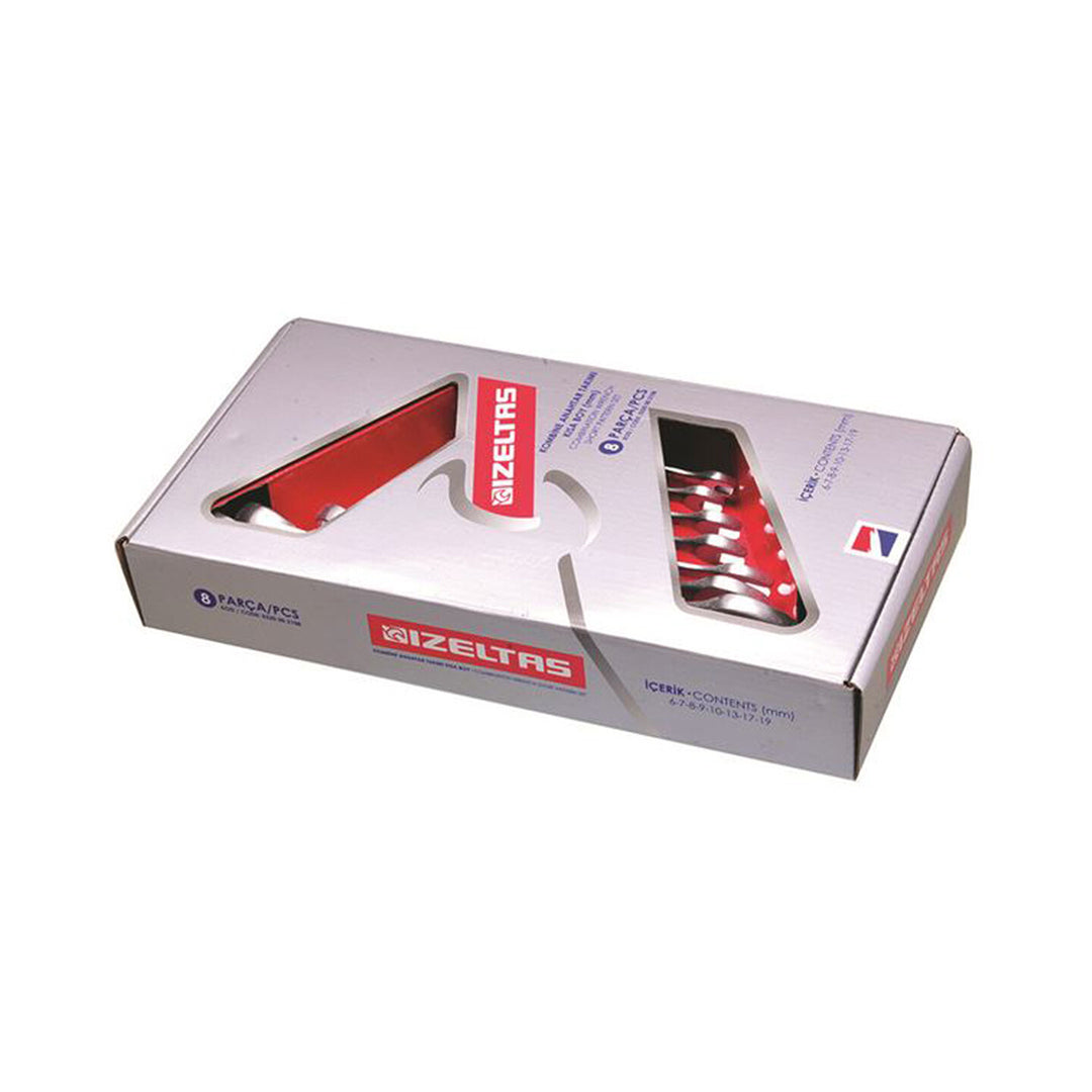 İzeltaş Anahtar Takımı - Kombine Kısa-17` li