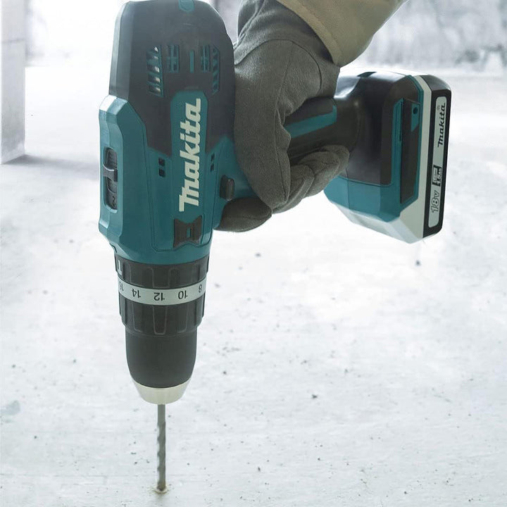 Makita MAKHP488D002 Akülü Darbeli Matkap Vidalama 4