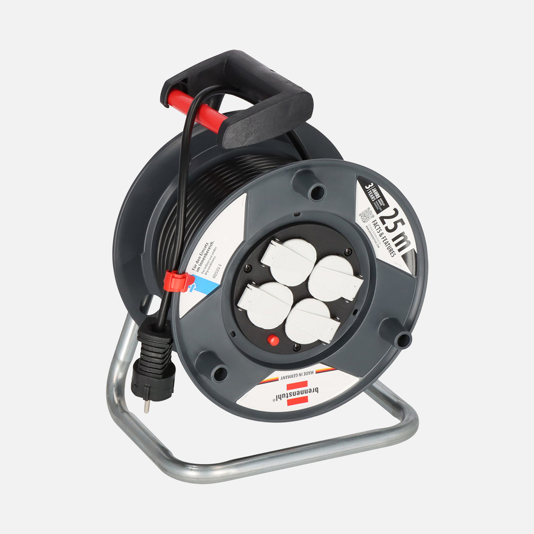 Brennenstuhl 3X1,5 25 Metre İç Mekan Kablolu Makara 6