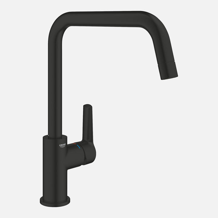 Grohe Start Siyah U Borulu Eviye Bataryası 4