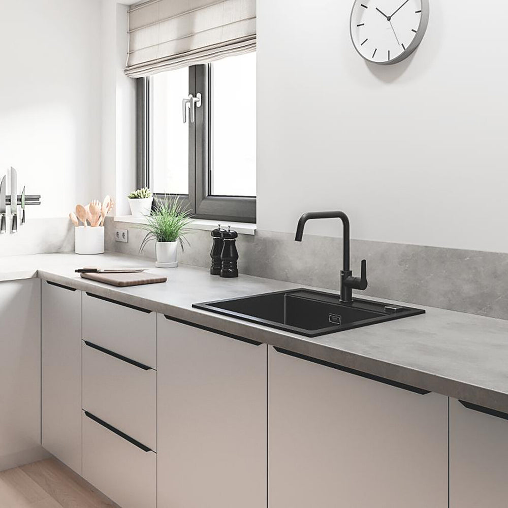 Grohe Start Siyah U Borulu Eviye Bataryası 2