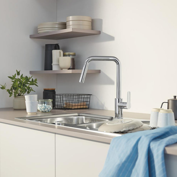 Grohe Start U Borulu Spiralli Eviye Bataryası 5