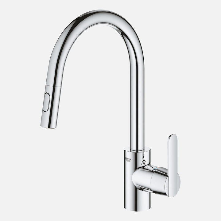 Grohe Get Spiralli Tek Kumandalı Eviye Bataryası 4