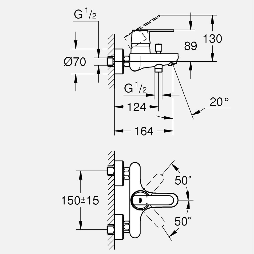 Grohe Get Banyo Bataryası 5