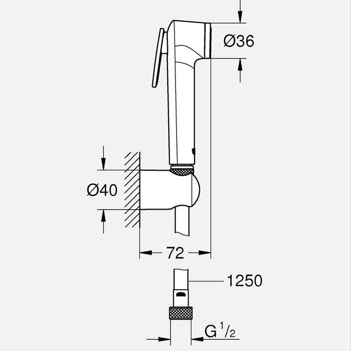 Grohe Vitalio Trigger Spray Seti 5