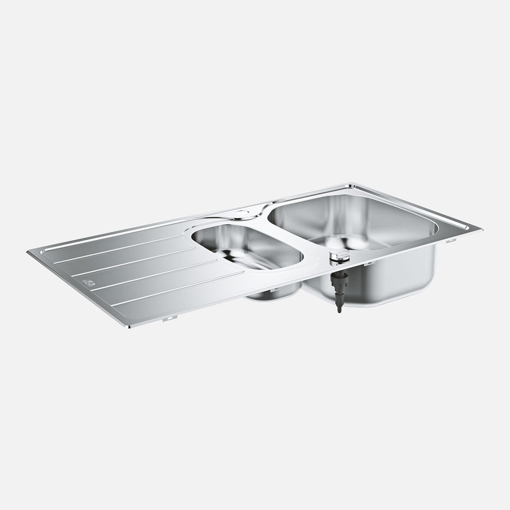 Grohe K200 Damlalıklı Paslanmaz Çelik Eviye 96,6x50cm 2