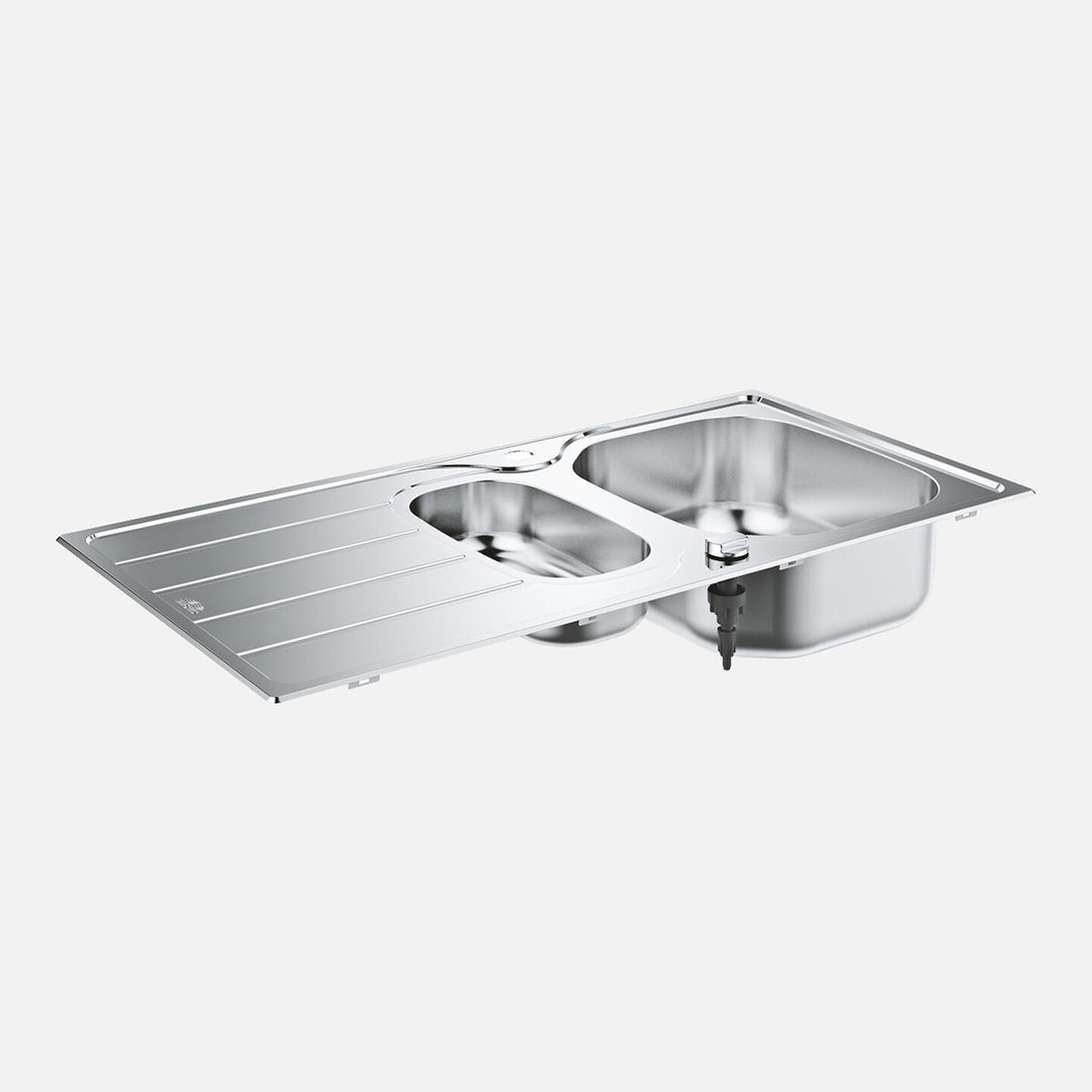 Grohe K200 Damlalıklı Paslanmaz Çelik Eviye 96,6x50cm 2