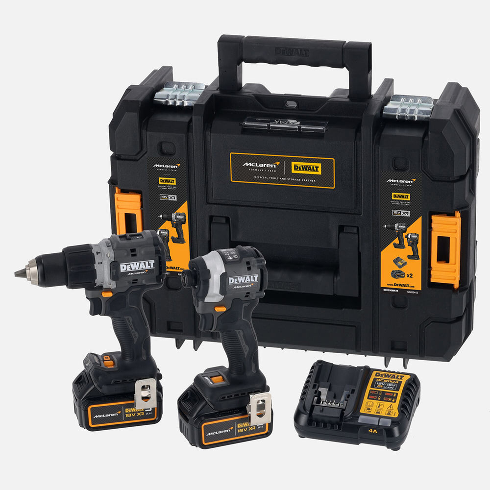 Dewalt DCK200MP2T-QW X Mclaren 18V XR 5.0 Ah. 2`li Akülü Vidalama Makine Seti 2