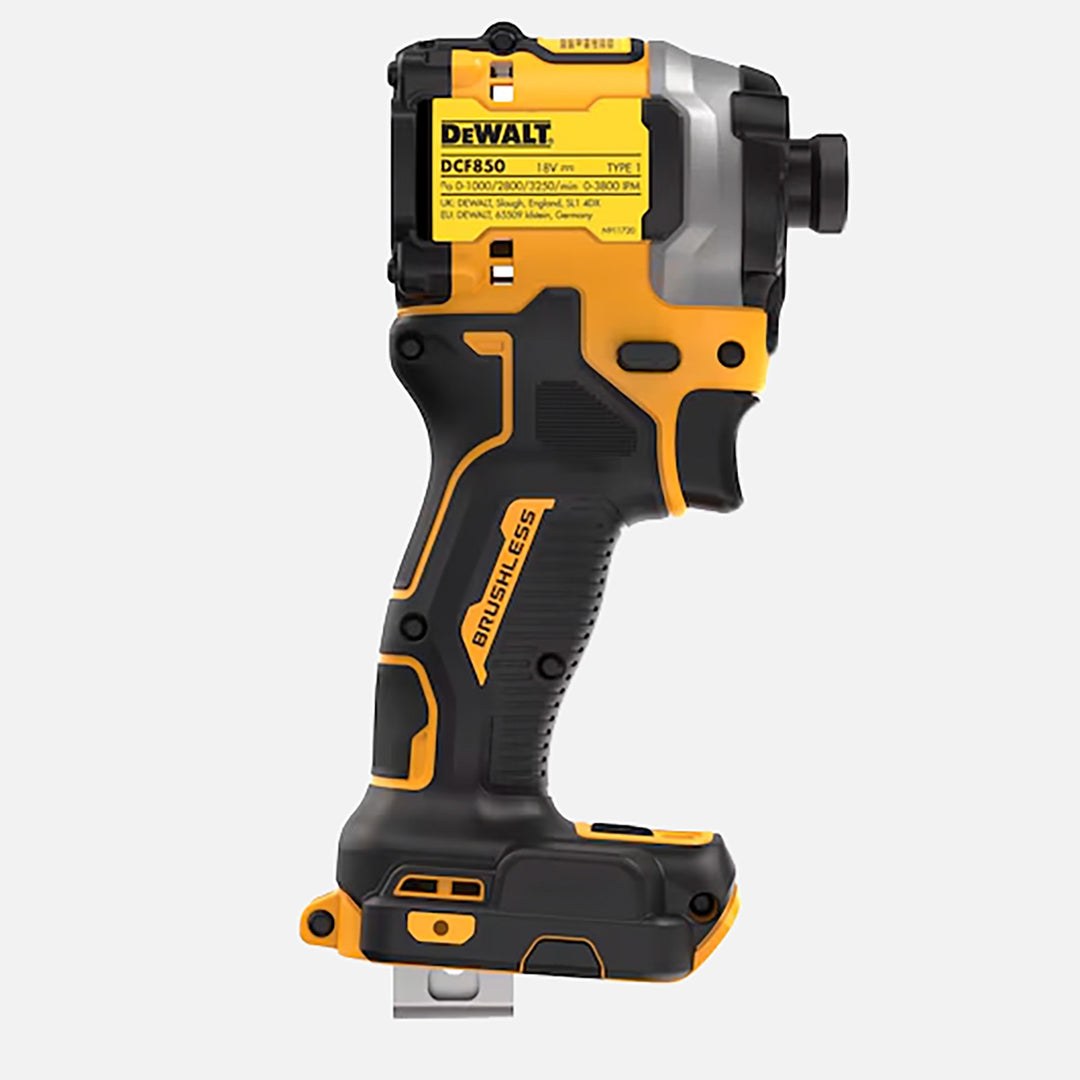 Dewalt Dcf850N-Xj 18 V 206 Nm Kömürsüz Motor Akülü Darbeli Tornavida -Solo (Akü ve Şarj Cihazı Dahil Değildir.) 7