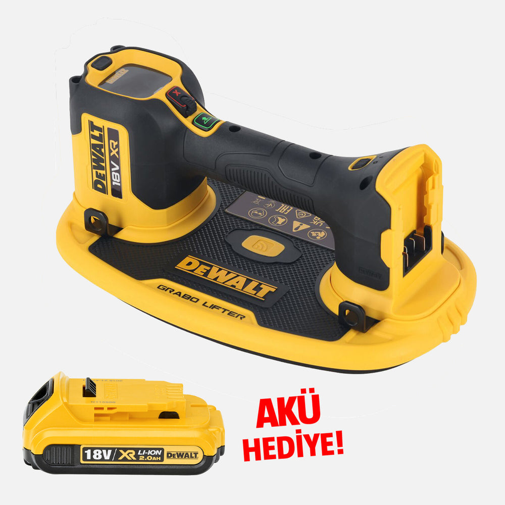 Dewalt DCE590N-XJ Grabo 18V Solo Akülü Lifter Vakumlu Taşıyıcı 2