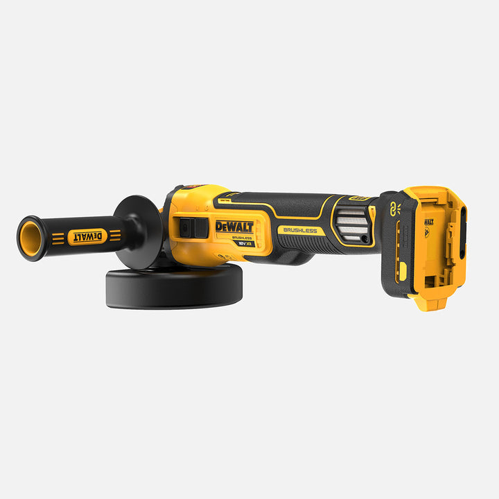 Dewalt DCG409VSNT-XJ 18V Kömürsüz Solo 125 mm Profesyonel Avuç Taşlama Makinesi (Akü ve Şarj Cihazı Dahil Değildir.) 8