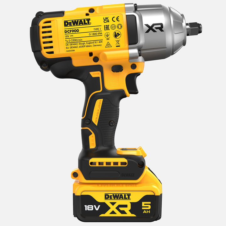 Dewalt DCF900P2T-QW 18 V 5.0 AH Kömürsüz Motor 1396 NM Somun Sıkma 8
