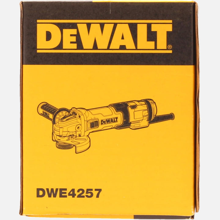 Dewalt DWE4257 1500 Watt 125mm Devir Ayarlı Profesyonel Avuç Taşlama 6
