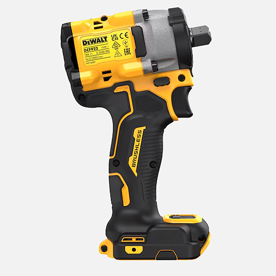 Dewalt Dcf922Nt-Xj 18 V 406 Nm Kömürsüz Motor Somun Sıkma Makinesi -Solo (Akü ve Şarj Cihazı Dahil Değildir.) 6