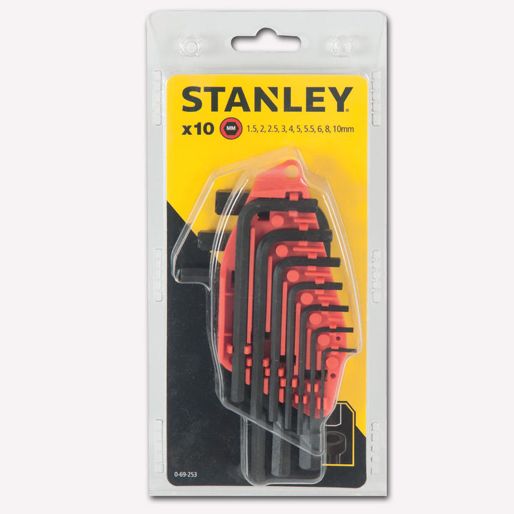 Stanley 0-69-253 10 Parça Allen Anahtar Takımı 4