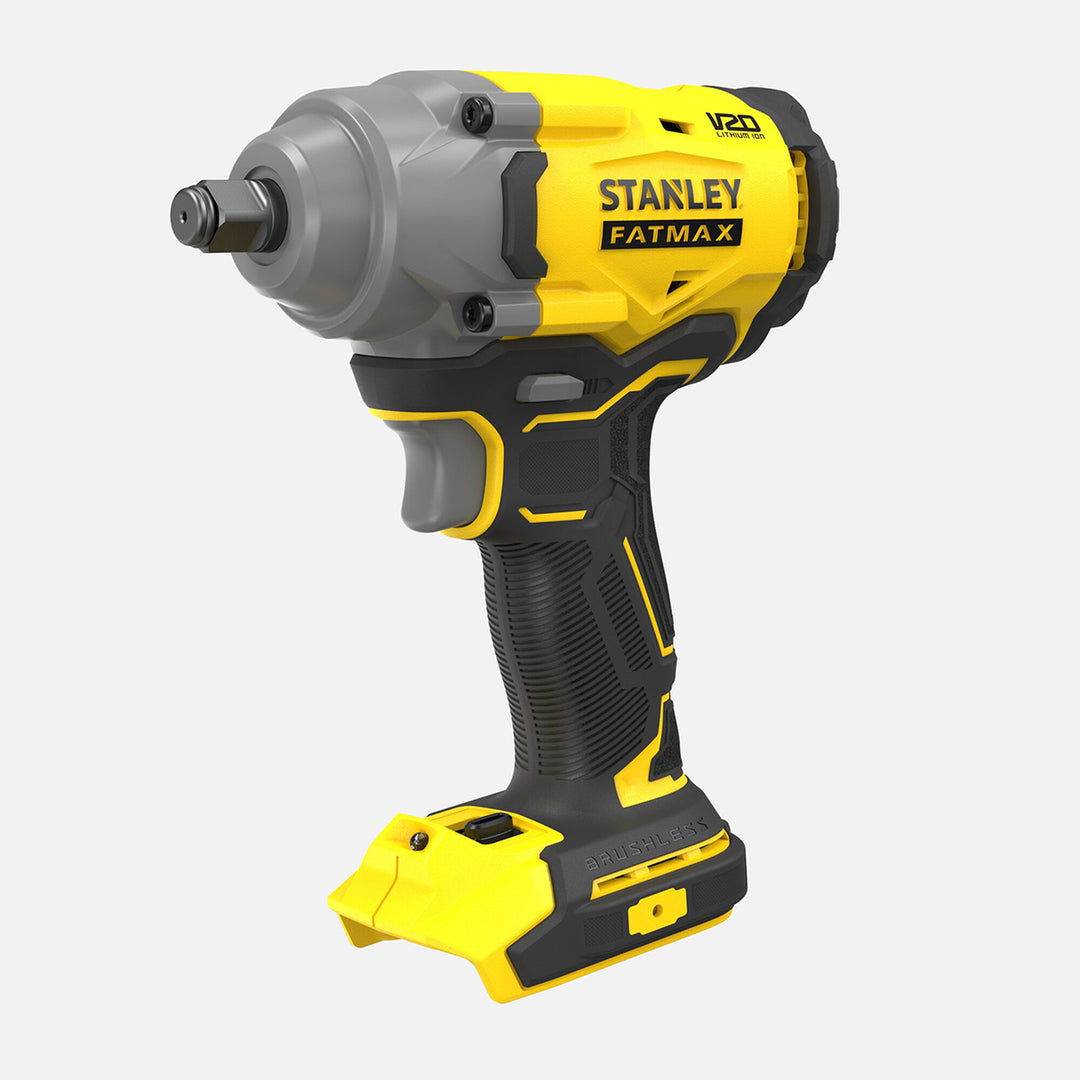 Stanley SFMCK217M1S-QW 18V Akülü Darbeli Matkap ve Somun Sıkma 2`li Seti (SFMCD715(Kömürsüz) SfmcF920(Kömürsüz) 4Ah Hızlı Şarj Aleti (SFMCB14) Bez Çanta 3