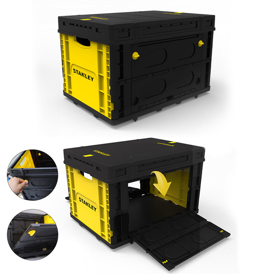 Stanley FB533L 25 Kg Katlanır Kapaklı Çok Amaçlı Taşıma Sepeti 3