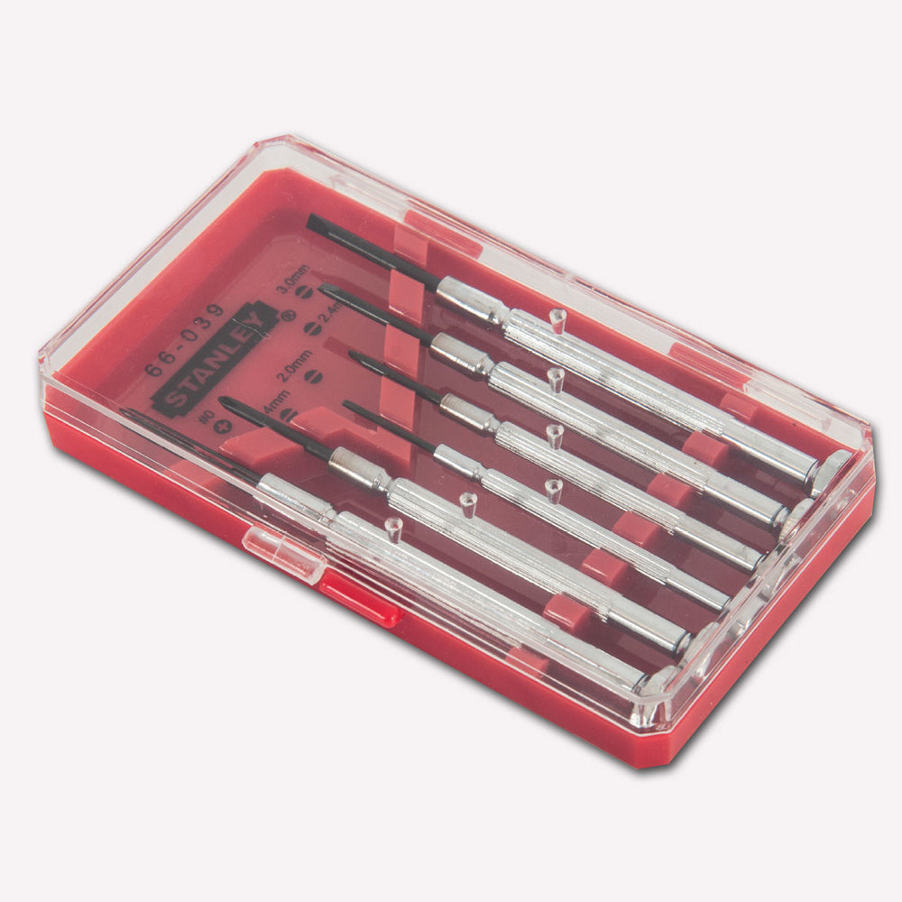 Stanley 1-66-039 6 Parça Saatçi Tornavida Takımı 2