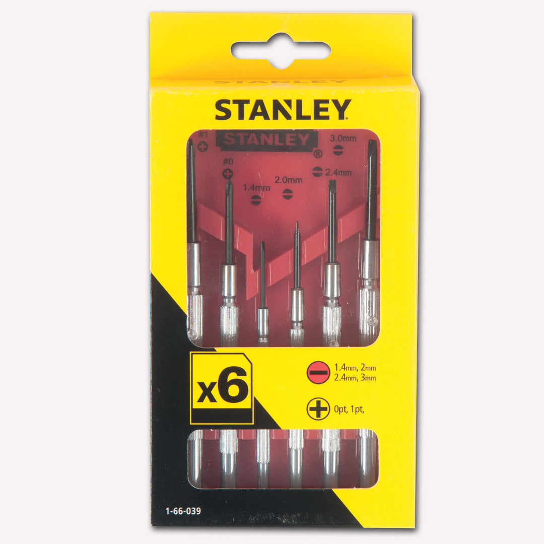 Stanley 1-66-039 6 Parça Saatçi Tornavida Takımı 3