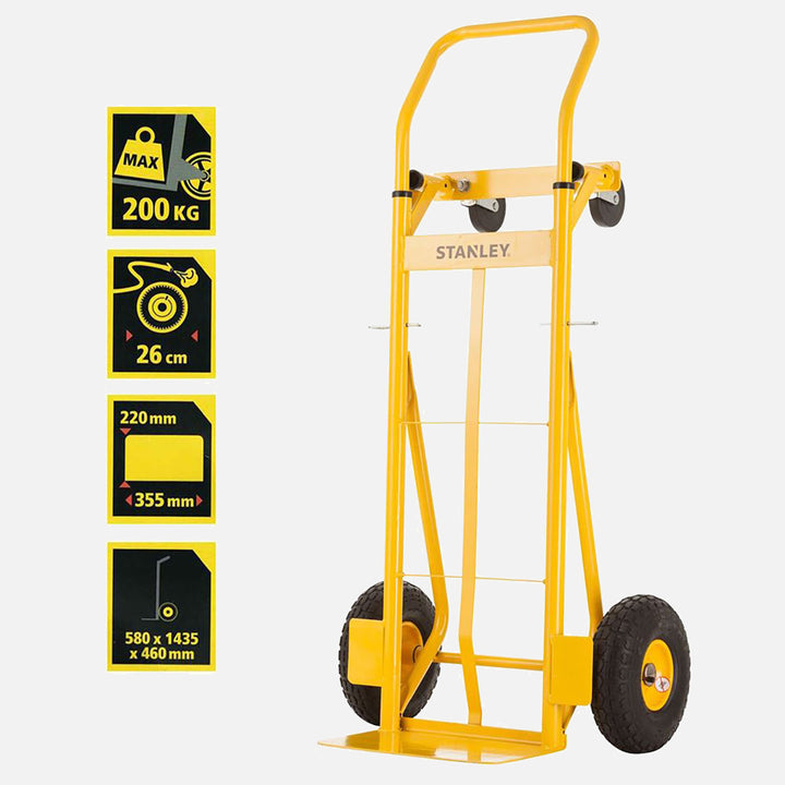 Stanley MT519 Endüstriyel Çok Fonksiyonlu El Arabası 150/200 kg 5