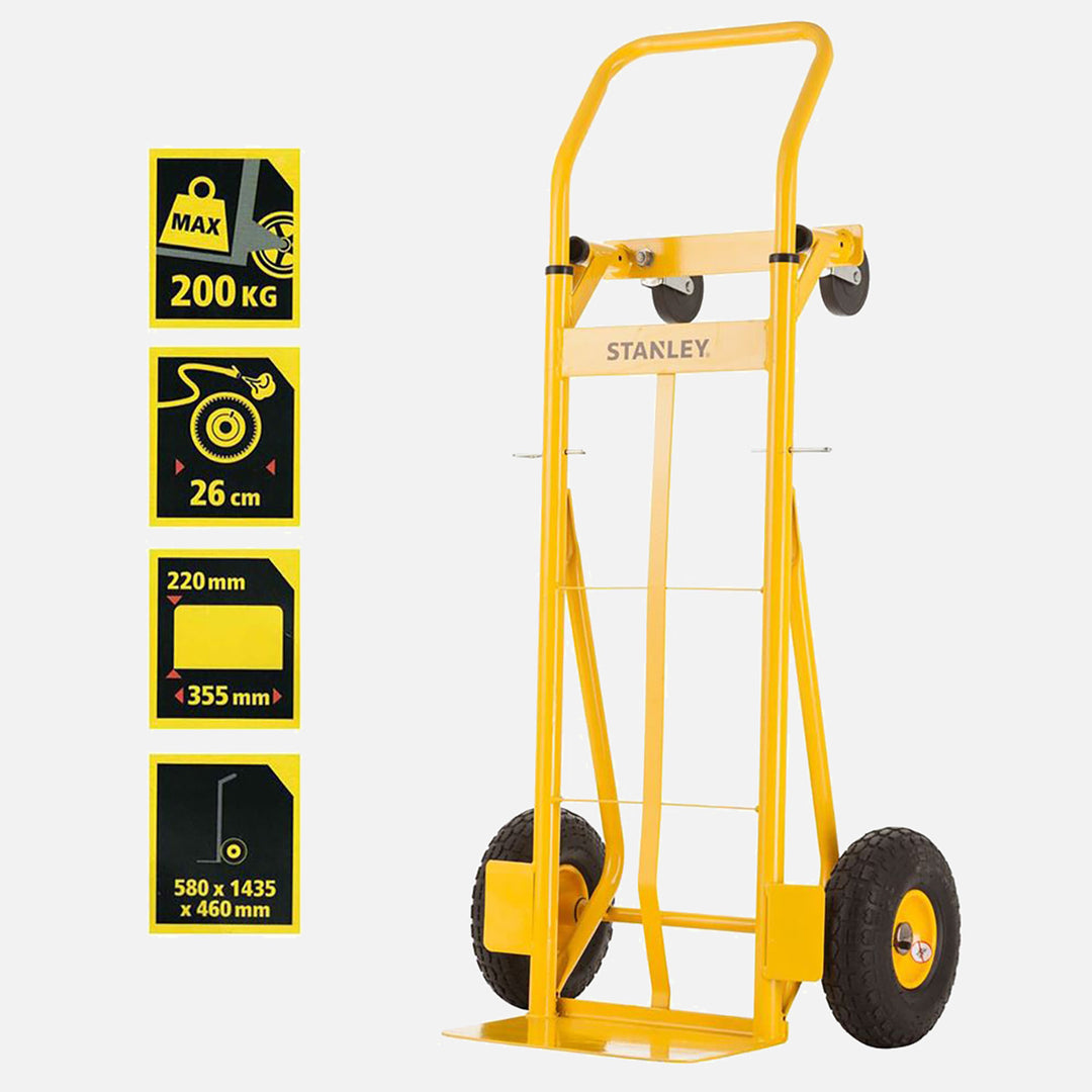 Stanley MT519 Endüstriyel Çok Fonksiyonlu El Arabası 150/200 kg 6