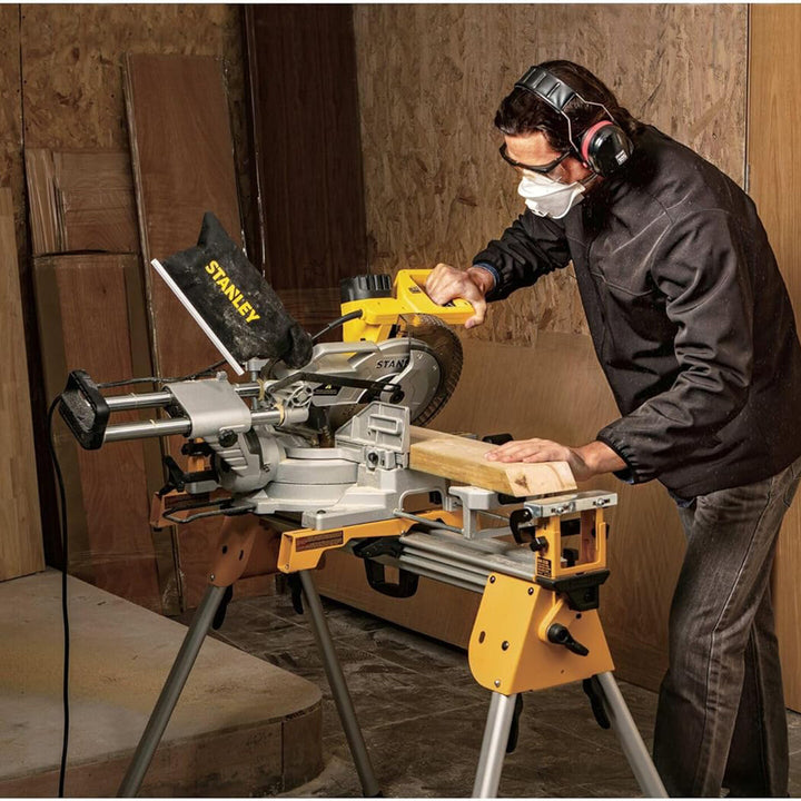 Stanley SM18-TR 1800 W 254 mm Radyal Kollu (Kızaklı) Gönye Testere Makinesi 5