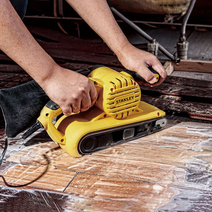 Stanley SB90-TR 900 Watt Tank Zımpara Makinesi 4