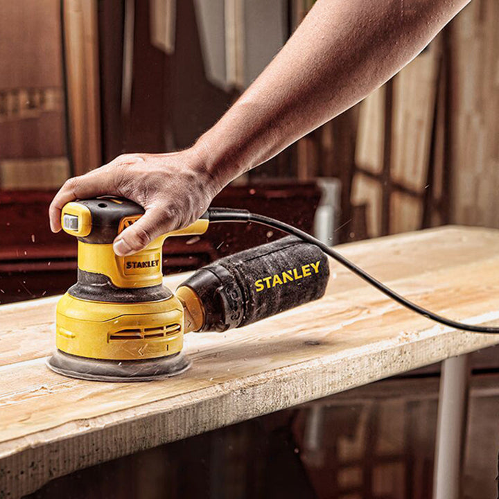 Stanley SS30-Tr 300 Watt 125 mm Eksantrik Zımpara Makinesi 4