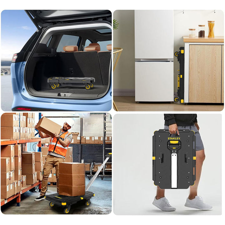 Stanley PC532B 137 Kg Dört Tekerli Çekme Kollu Yük ve Paket Taşıma Arabası 7