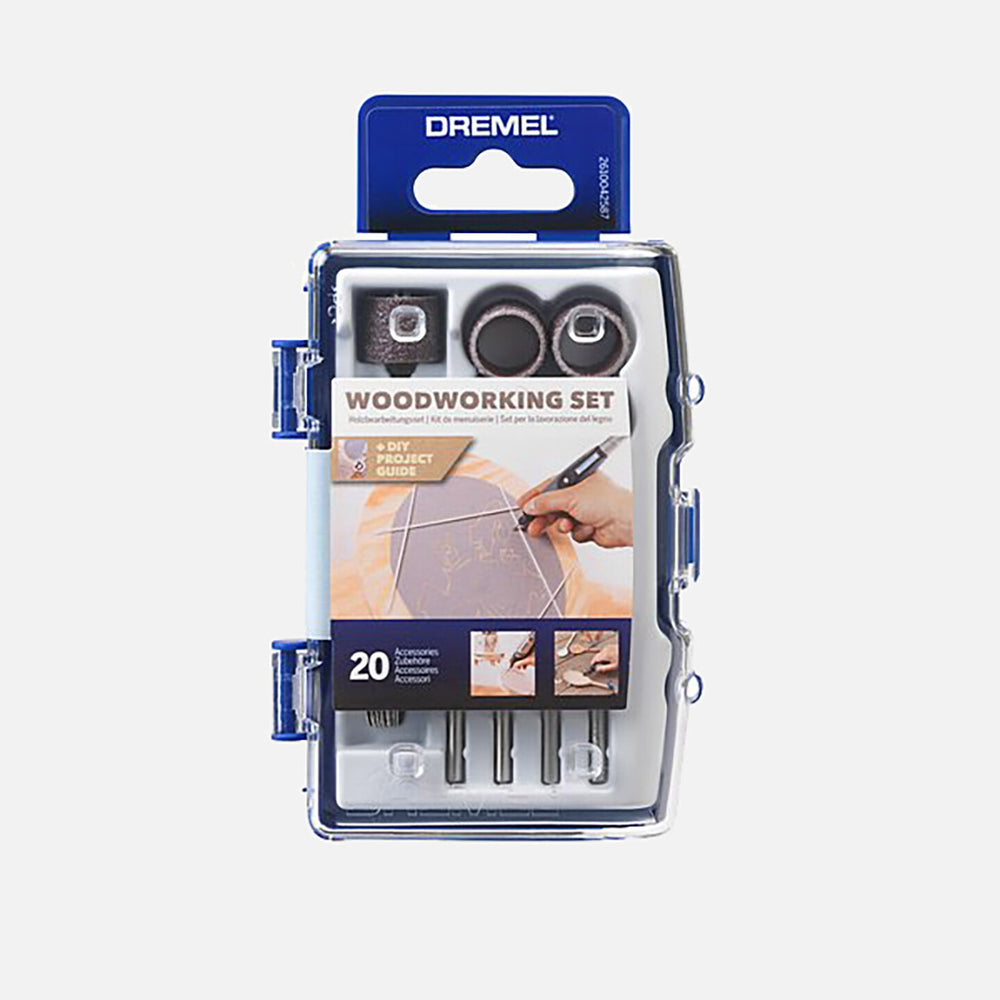 Dremel Ahşap İşleri Aksesuar Seti 20 Parça 2