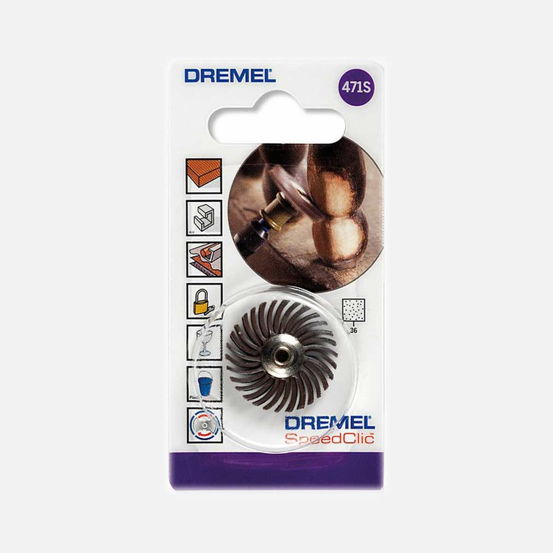 Speed Clic Detay Aşındırıcı Fırça 36Kum (471S)