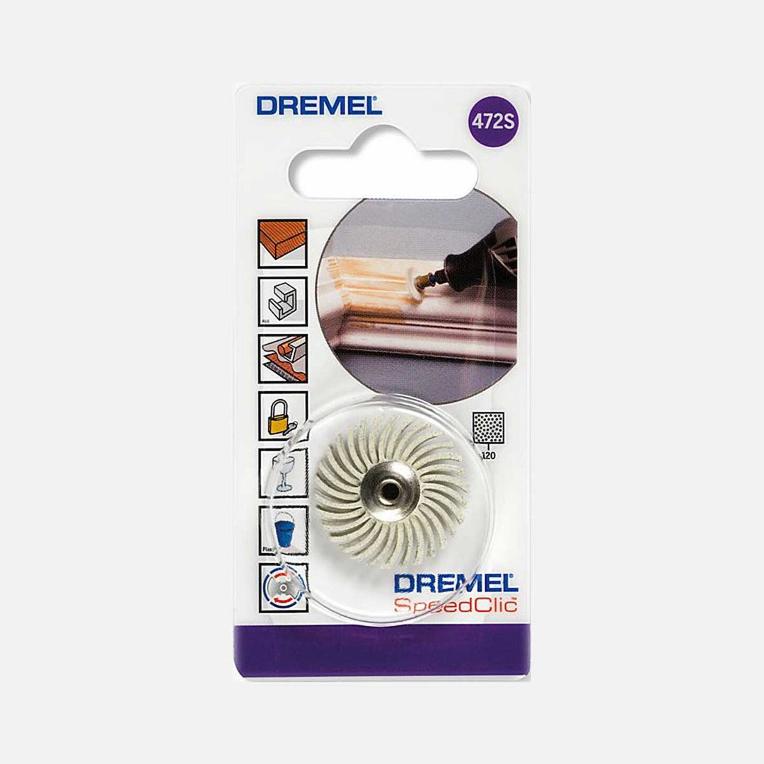 Speed Clic Detay Aşındırıcı Fırça-120Kum (472S)