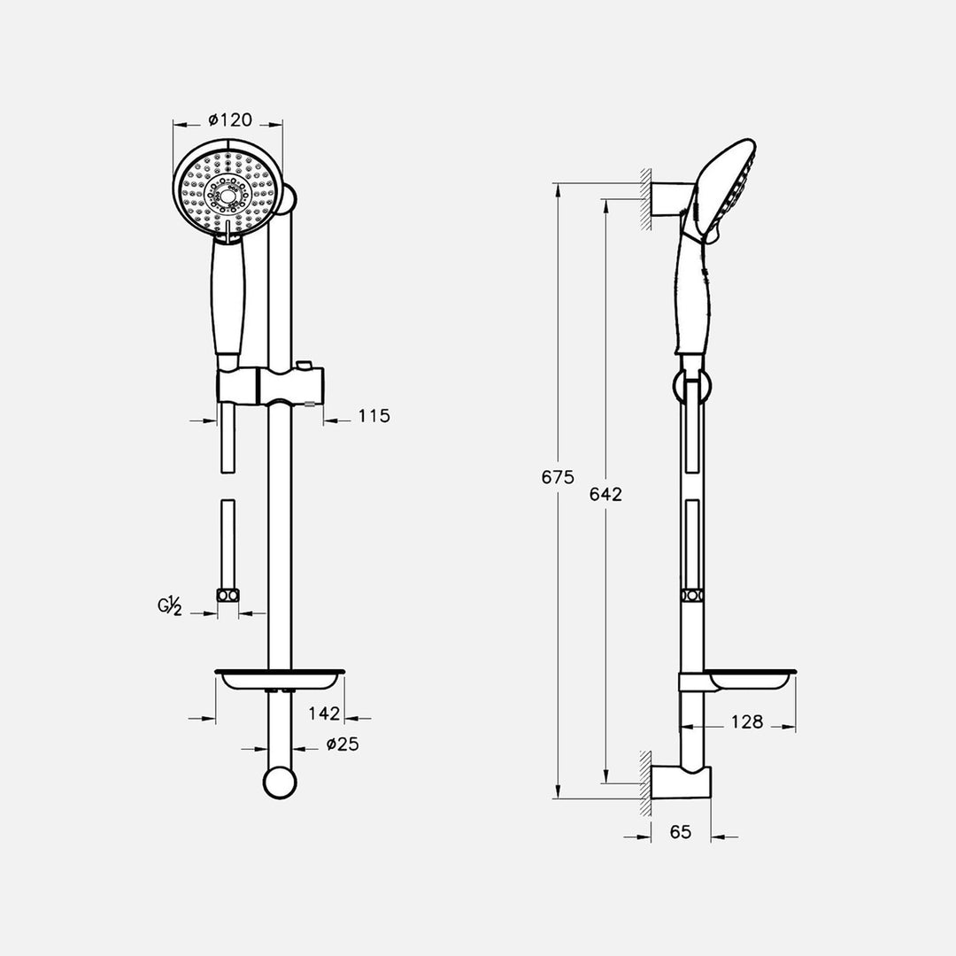 Artema Cozy 5F Sürgülü Duş Takımı 9