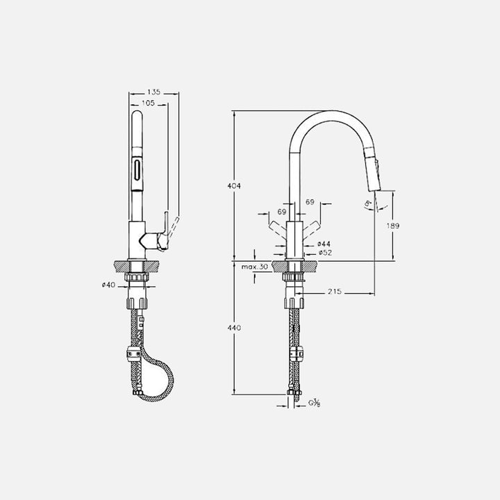 Artema Maestro Pull Down Eviye Bataryası 5