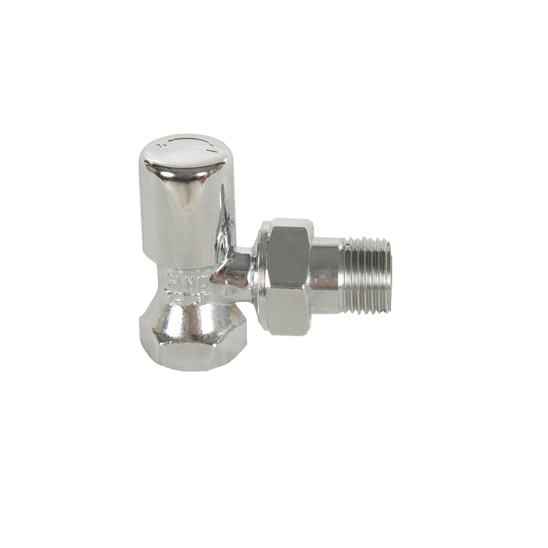 ECA Krom Köşe Radyatör Valfi