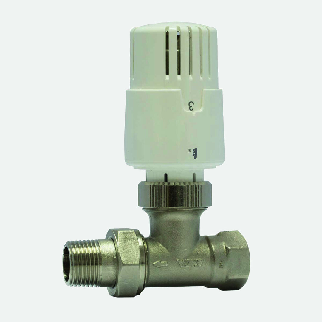 ECA Termostatik Düz Radyatör Valfi Trv4