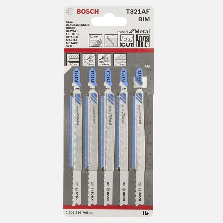 Bosch Dekupaj Bıçağı T321AF 5` 2