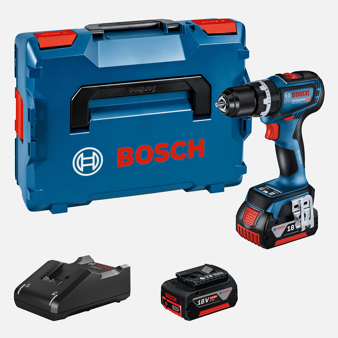 Bosch GSB 18V-90 C 2x5.0 Ah. Profesyonel Darbeli Akülü Vidalama 10