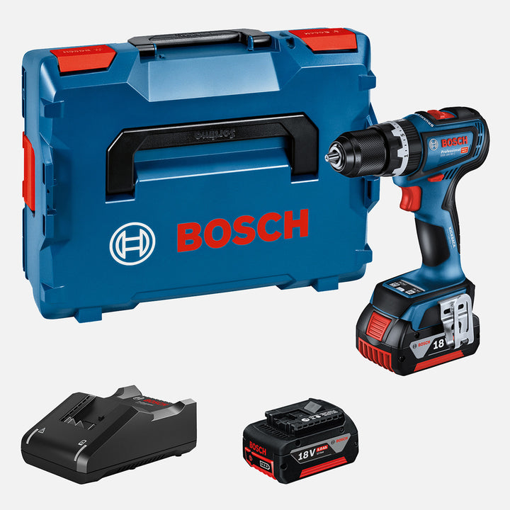 Bosch GSB 18V-90 C 2x5.0 Ah. Profesyonel Darbeli Akülü Vidalama 10