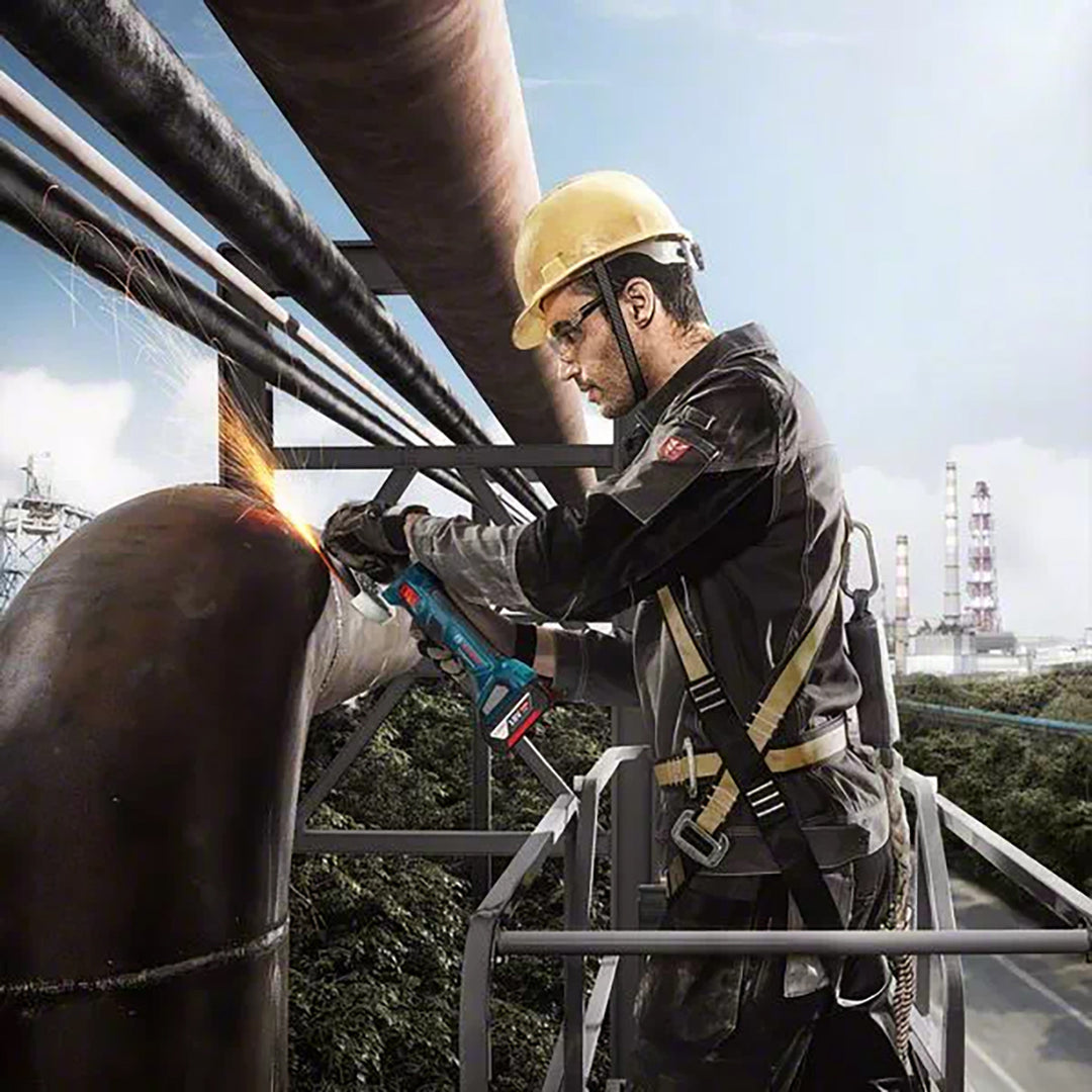 Bosch GWS 180 700W 125 mm Akülü Profesyonel Taşlama Makinesi 6