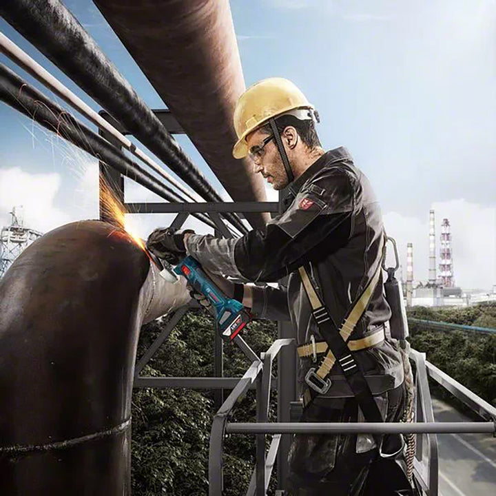 Bosch GWS 180 700W 125 mm Akülü Profesyonel Taşlama Makinesi 6