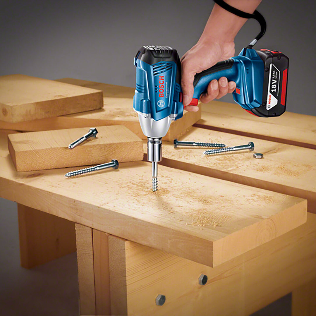 Bosch Profesyonel GDS-250-LI 18V 3 Ah Li-ion Akülü Somun Sıkma Makinesi 2